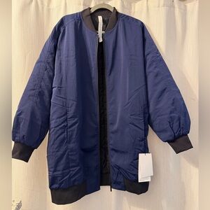 LULULEMON Navy Blue Bomber Jacket